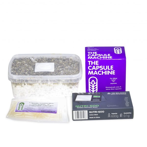 Microdosing package for psilocybe cubensis mushrooms
